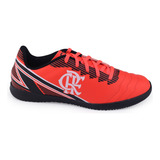Tênis Chuteira Inf Futsal Oxn Dynamic 2 Flamengo Rubronegro
