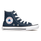 Tenis Converse All Star Cano Alto Infantil Azul Original 