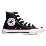 Tenis Converse Chuck Taylor All Star Kids Hi Ck0040007 Preto