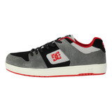 Tênis Dc Shoes Manteca 4 Black Grey Red Original Casual