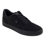 Tenis Dc Shoes Original Anvil La Black/black Oportunidade !!