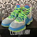 Tênis De Basquete Nike Lebron James 19 Tropical Blue Tam. 42