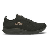 Tênis Esportivo Feminino Ultraleve 130g Preto Olympikus