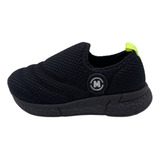 Tenis Esportivo Infantil Meninos Molekinho Lycra Calce Facil