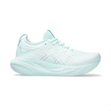 Tênis Feminino Asics Gel-nimbus 25 Cor Soothing Sea/pure Silver - Adulto 36 Br