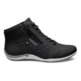 Tênis Feminino Cano Alto Kolosh Oficial C2769 Preto Ziper