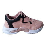 Tênis Feminino Casual Sola Alta Flatform Sapatênis Moda
