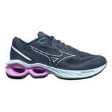 Tênis Feminino Mizuno Wave Creation 24 Corrida Resistente