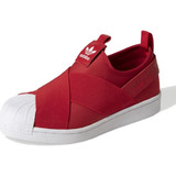 Tênis Feminino adidas Superstar Slip-on Vermelho Original