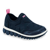 Tênis Infantil Bibi Roller 2.0 Naval Estrela Fácil Calce