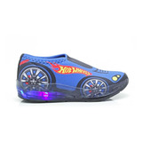 Tênis Infantil Com Led Hot Wheels