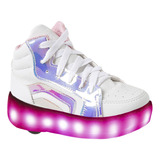 Tenis Infantil De Rodinha Luzinha Led