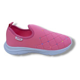 Tenis Infantil Menina Slip-on Brilho Moda Jump Happy 01031