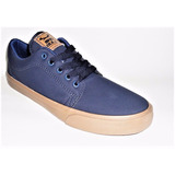 Tenis Mad Bull Mb-500 Azul Marinho/caramelo Skate Shoes
