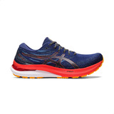 Tênis Masculino Asics Gel-kayano 29 Cor Deep Ocean/cherry Tomato - Adulto 41 Br