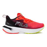 Tênis Masculino Fila Racer Spider Cor Coral/preto/lima - Adulto 44 Br