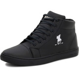 Tenis Masculino Slip On Cano Alto Bota Sapatenis Polo Plus