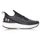 Tênis Masculino Under Armour Charged Quicker Cor Cinza/preto/prata - Adulto 41 Br