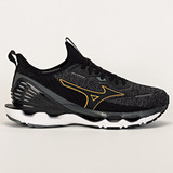Tênis Mizuno Wave Endeavor Color Preto - Adulto 41 Br