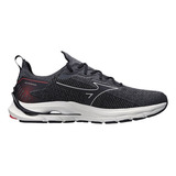 Tênis Mizuno Wave Mirai 5 Masculino- Cinza-preto