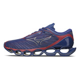 Tênis Mizuno Wave Prophecy 12 Azul Masculino