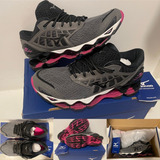 Tênis Mizuno Wave Prophecy 9 - Preto+chumbo