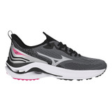 Tênis Mizuno Wave Zest 2 Feminino Cinza Promoção Pix