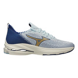Tênis Mizuno Wave Zest Feminino Azul Promoção Pix