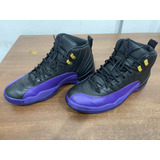 Tênis Nike Air Jordan 12 Retrô Tamanho 43 Cor Preto E Roxo