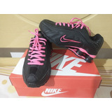 Tenis Nike Shox R4 Preto E Rosa Nº37 Original!!!