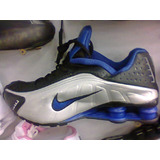 Tenis Nike Shox R4 Preto/prata/azul Nº41 Original!!!