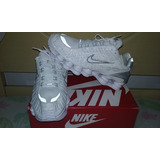 Tenis Nike Shox Tlx Retro Branco E Cinza Nº40/41 Original