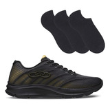 Tênis Olympikus Venum Treino Casual Unissex +3 Pares De Meia