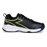 Tênis P/jogar Tênis Diadora Loosa Preto/lime - Masculino