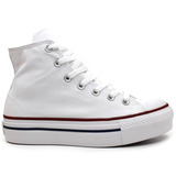 Tênis Plataforma All Star Converse Ct0494 Branco Loja Pixolé