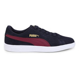 Tênis Puma Smash V2 Bdp Masculino New Navy/dark Jasper