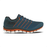 Tênis Running Masculino Olympikus Dynamic Preto E Laranja