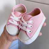 Tênis Sapatinho Bebê All Star Baby Customização Rosa Bebê