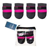 Tenis Sapato Para Cachorro Grande Porte Silicone Preto Gg