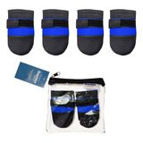 Tenis Sapato Para Cachorro Grande Porte Silicone Preto M