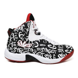 Tênis Six Street Infinity Basquete Grafitado Jump Conforto