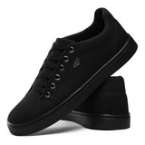 Tênis Skate Skatista Couro Sintétio Masculino E Feminino