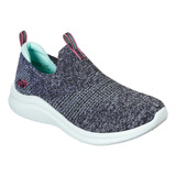 Tênis Skechers Ultra Flex 2.0 Pretty Dazz Feminino - Preto E
