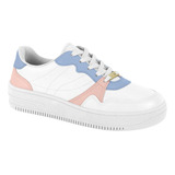 Tenis Vizzano Original Sapatenis Conforto Feminino Tratorado