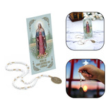 Terço Coroa Nossa Senhora Das Lágrimas Com Folheto De Oração