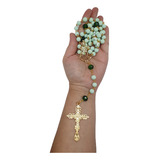 Terço Nossa Senhora Aparecida Dourado Personalizado
