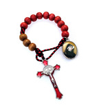 Terço Pulseira Dezena Católico Carro Jesus Misericordioso