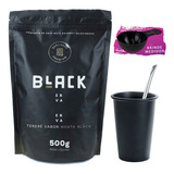 Tereré Black Erva 500g+ Copo Aluminio