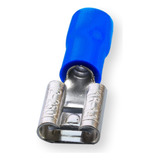 Terminal Fêmea Faston Pré Isolado 1,5-2,5mm² Azul 100 Un