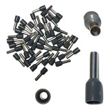 Terminal Ilhos Pre Isolado P/ Cabos 4mm Kit Com 100 Peças